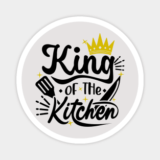 King of the Kitchen Magnet